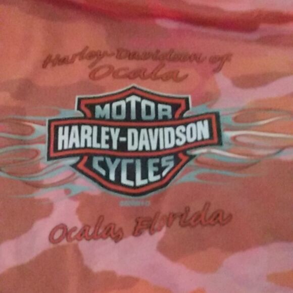 Lot 2 Harley Davidson t shirts sz L /XL - Picture 5 of 5